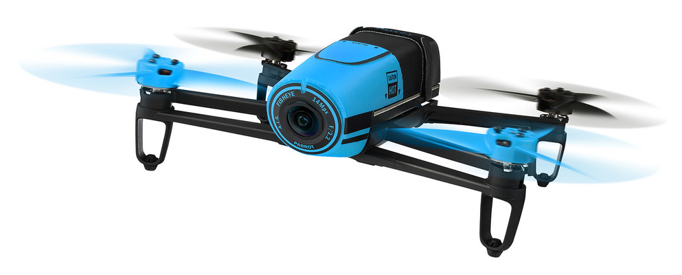 parrot bebop drone blue