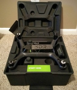 3DR Solo Drone Review - Box